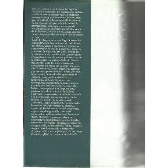 Historia de la fealdad