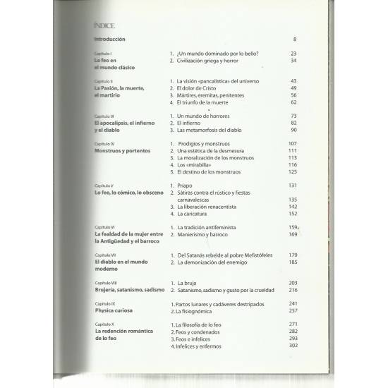 Historia de la fealdad