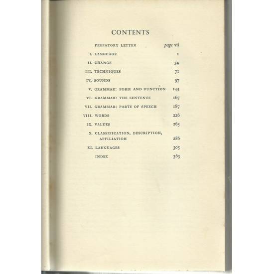 Aspects of Language