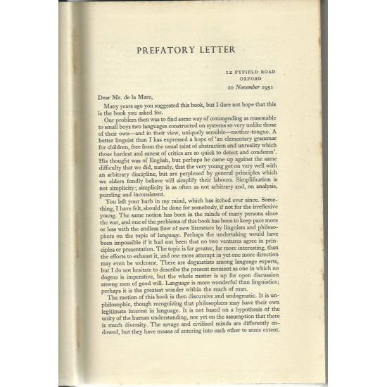 Aspects of Language