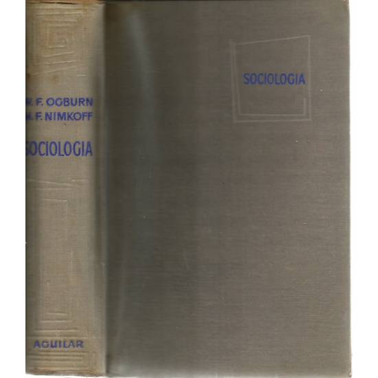 Sociología Ogburn y Nimkoff
