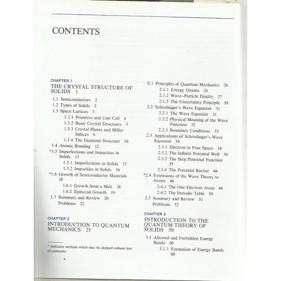 Semiconductor physics and devices