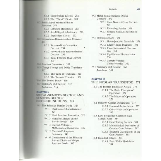 Semiconductor physics and devices