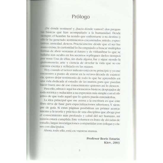 Manual práctico de quiromancia