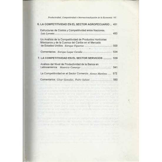Productividad competitividad e internacionalización de la economía