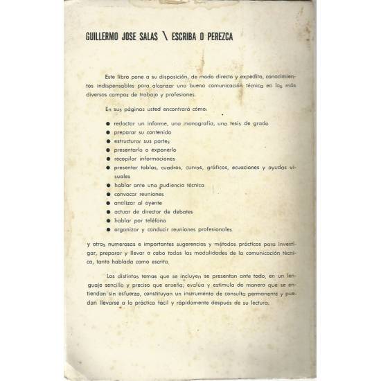 Escriba o perezca