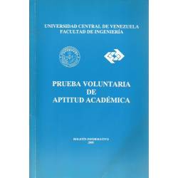 Prueba voluntaria de aptitud académica 2005