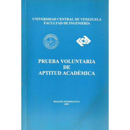 Prueba voluntaria de aptitud académica 2005