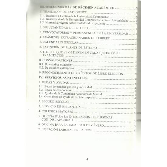 Matrícula de alumnos 2005-2006 Universidad Complutense