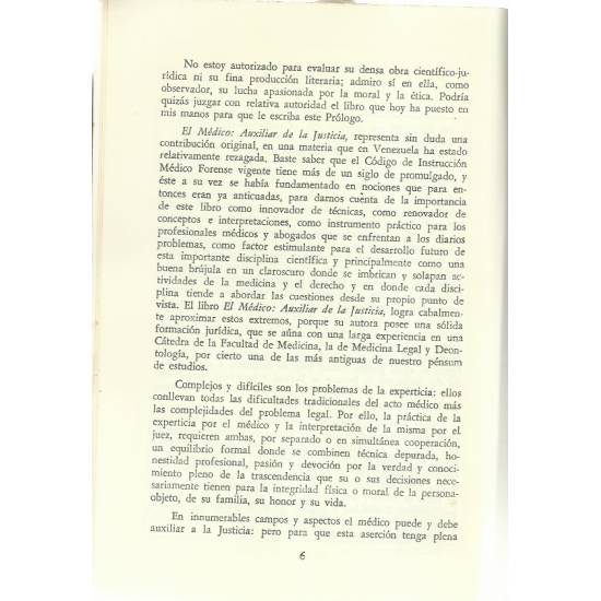 El médico Auxiliar de la justicia