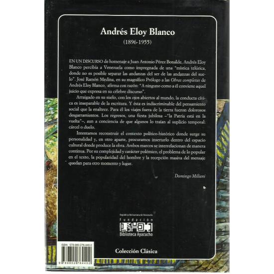 Poesía Andrés Eloy Blanco