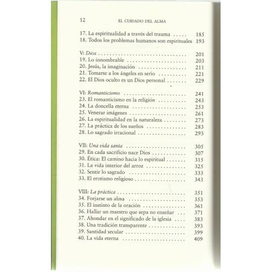 El cuidado del alma (segunda parte)