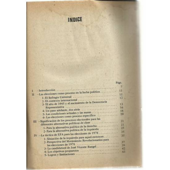 Aquí hace falta una oposición revolucionaria