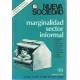 Marginalidad sector informal