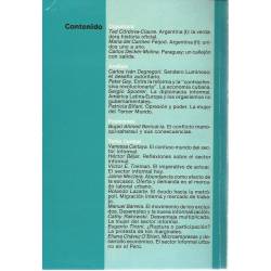 Marginalidad sector informal Marginalidad sector informal