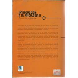 Introducción a la psicología II Areas de aplicación Introducción a la psicología II Areas de aplicación