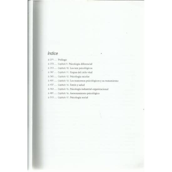 Introducción a la psicología II Areas de aplicación