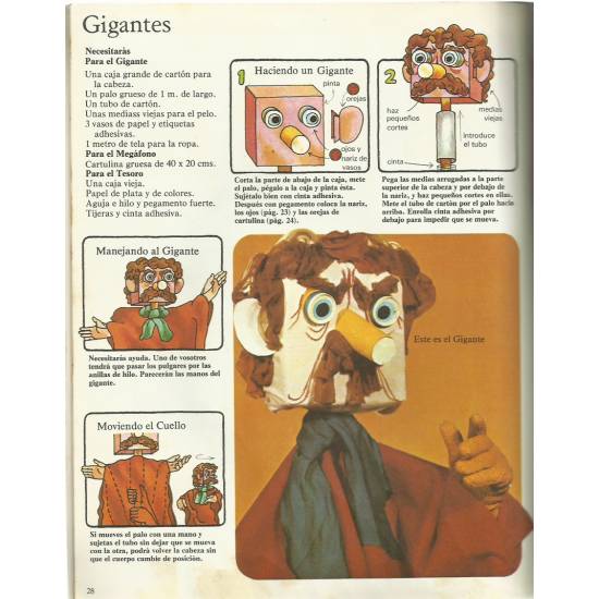 Cómo hacer y manejar marionetas