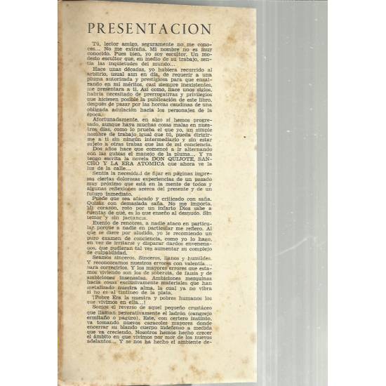 Don Quijote Sancho y la era atómica