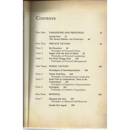 The habits of highly effective people The habits of highly effective people