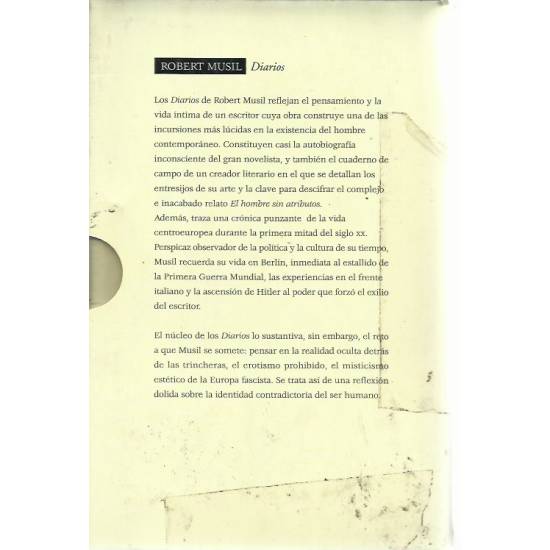 Diarios Robert Musil (2 tomos) Diarios Robert Musil (2 tomos)
