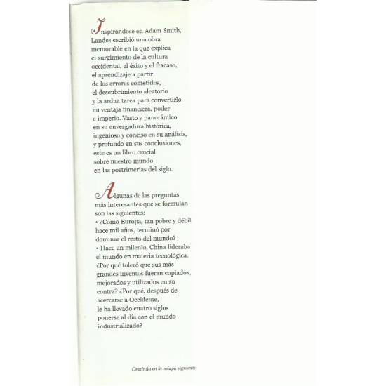 La riqueza y la pobreza de las naciones