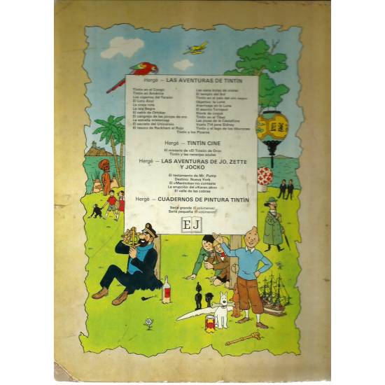 Las aventuras de Tintin Aterrizaje en la Luna