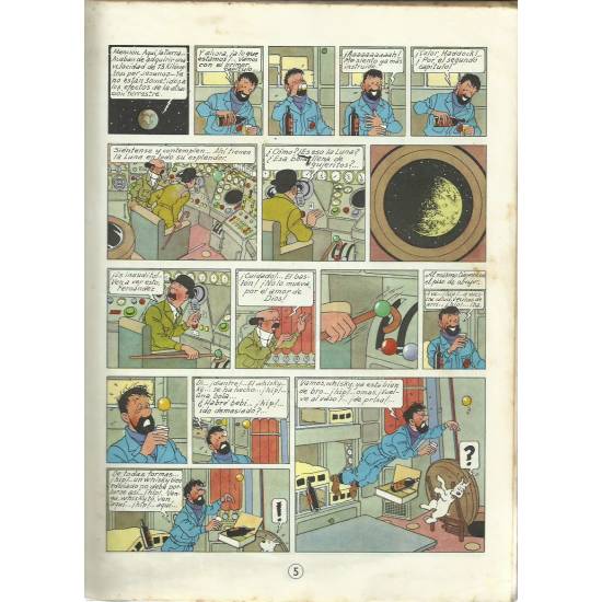 Las aventuras de Tintin Aterrizaje en la Luna