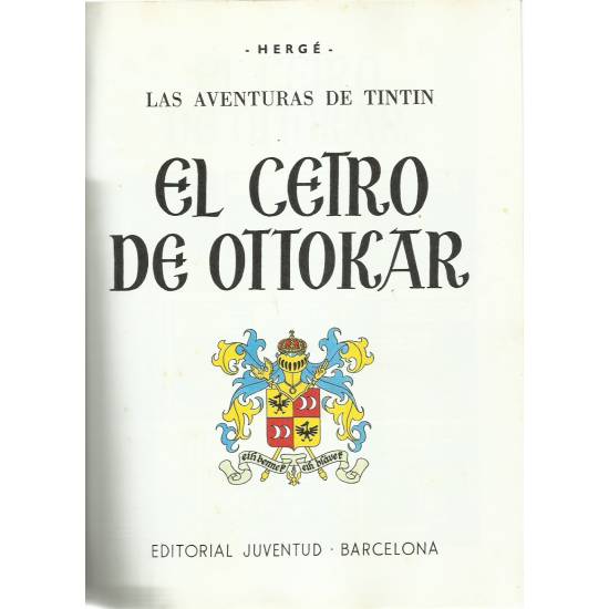 Las aventuras de Tintin El cetro de Ottokar
