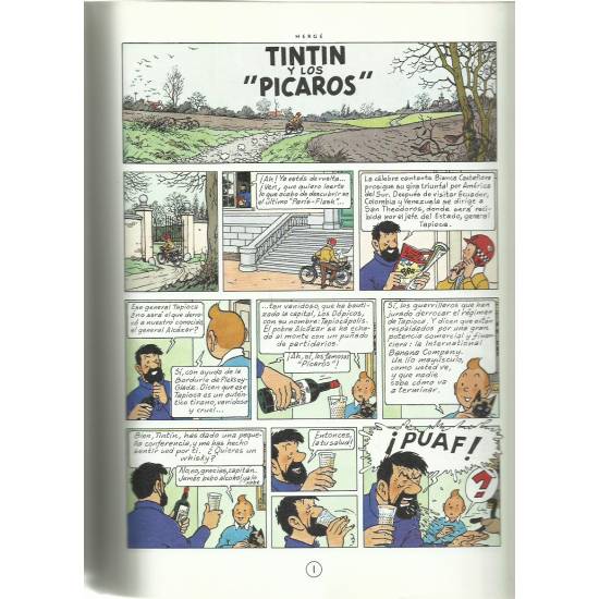 Las aventuras de Tintin Tintin y los pícaros