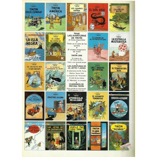 Las aventuras de Tintin El cangrejo de las pinzas de oro