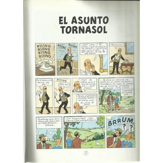 Las aventuras de Tintin El asunto tornasol