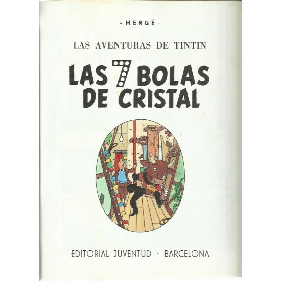 Las aventuras de Tintin Las siete bolas de cristal