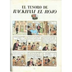 Las aventuras de Tintin El tesoro de Rackham El Rojo