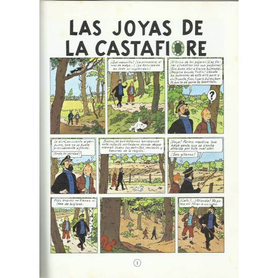 Las aventuras de Tintin Las joyas de la Castafiore