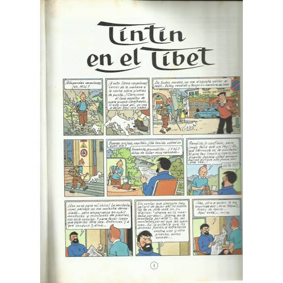 Las aventuras de Tintin Tintin en el Tibet