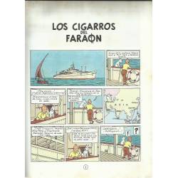 Las aventuras de Tintin Los cigarros del faraón