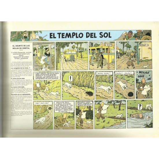 Las aventuras de Tintin El templo del Sol Versión original