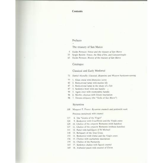 The treasury of San Marco Venice