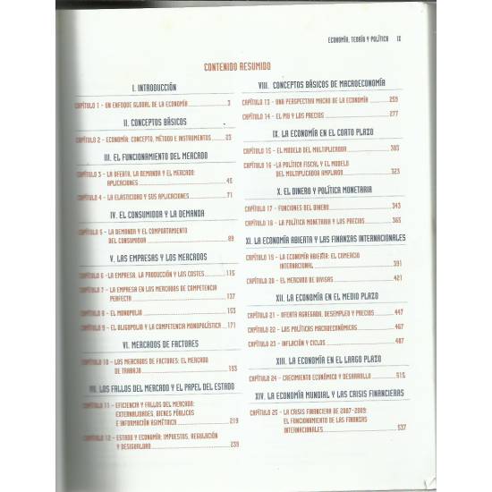 Economía teoria y politica