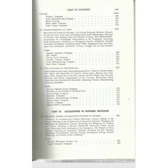 Management accounting