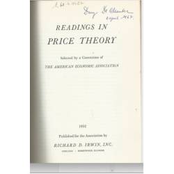 Readings in price theory