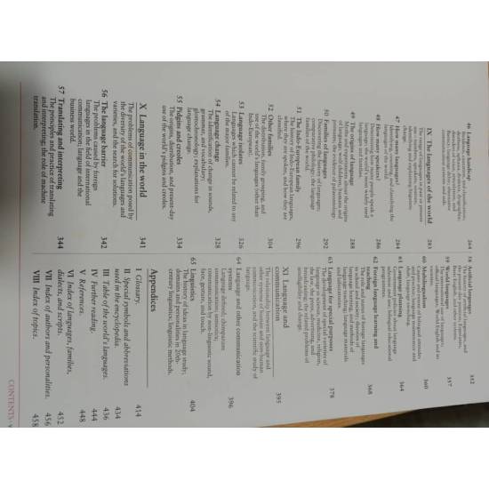 The Cambridge Encyclopedia of language