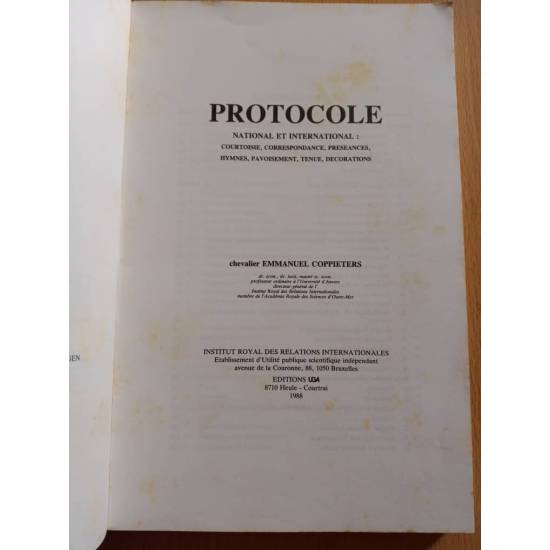 Protocol Protocole