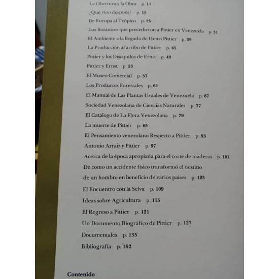 Imagen y huella de Henri Francois Pittier