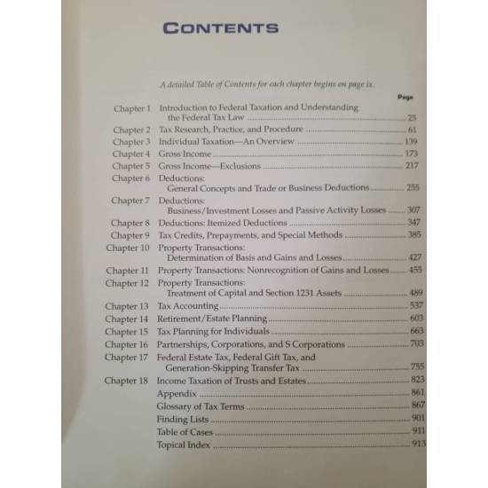 2002 CCH Federal Taxation