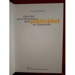 Apuntes para la historia de la publicidad en Venezuela