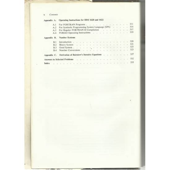 Numerical methods and computers