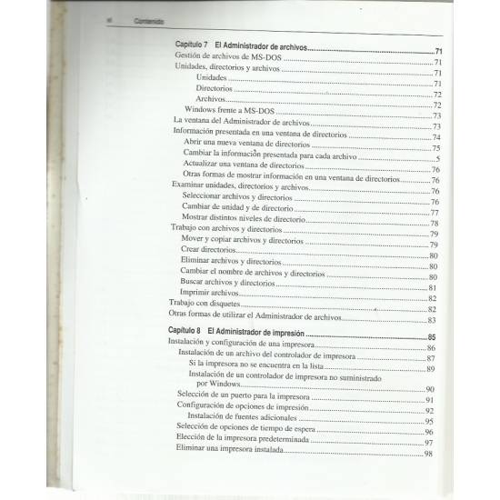 Microsoft Windows and MS-Dos 6 Manual del usuario