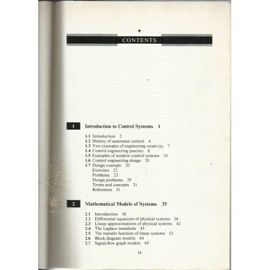 Modern control systems